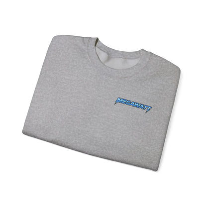 Megawatt EV RV Crewneck Sweatshirt — Electric Motorhome Graphic