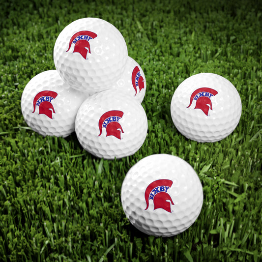 Spartan Red Logo Golf Ball 6-Pack