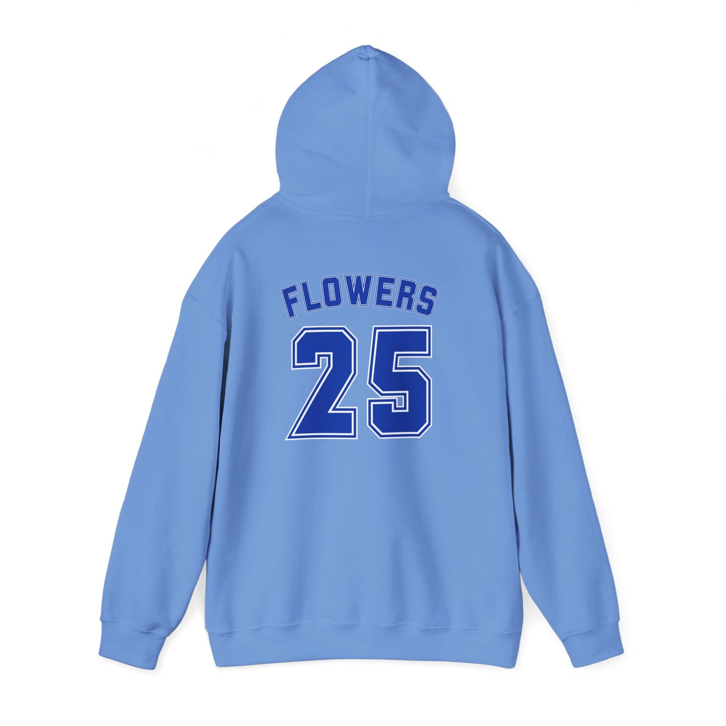 Bixby Spartans Basketball Gildan Hoodie with Back Player Print