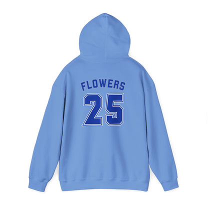 Bixby Spartans Basketball Gildan Hoodie with Back Player Print