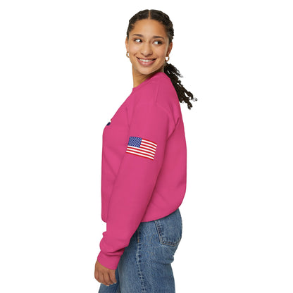 Bixby Spartans Patriotic Military and Veteran Gildan Sweatshirt