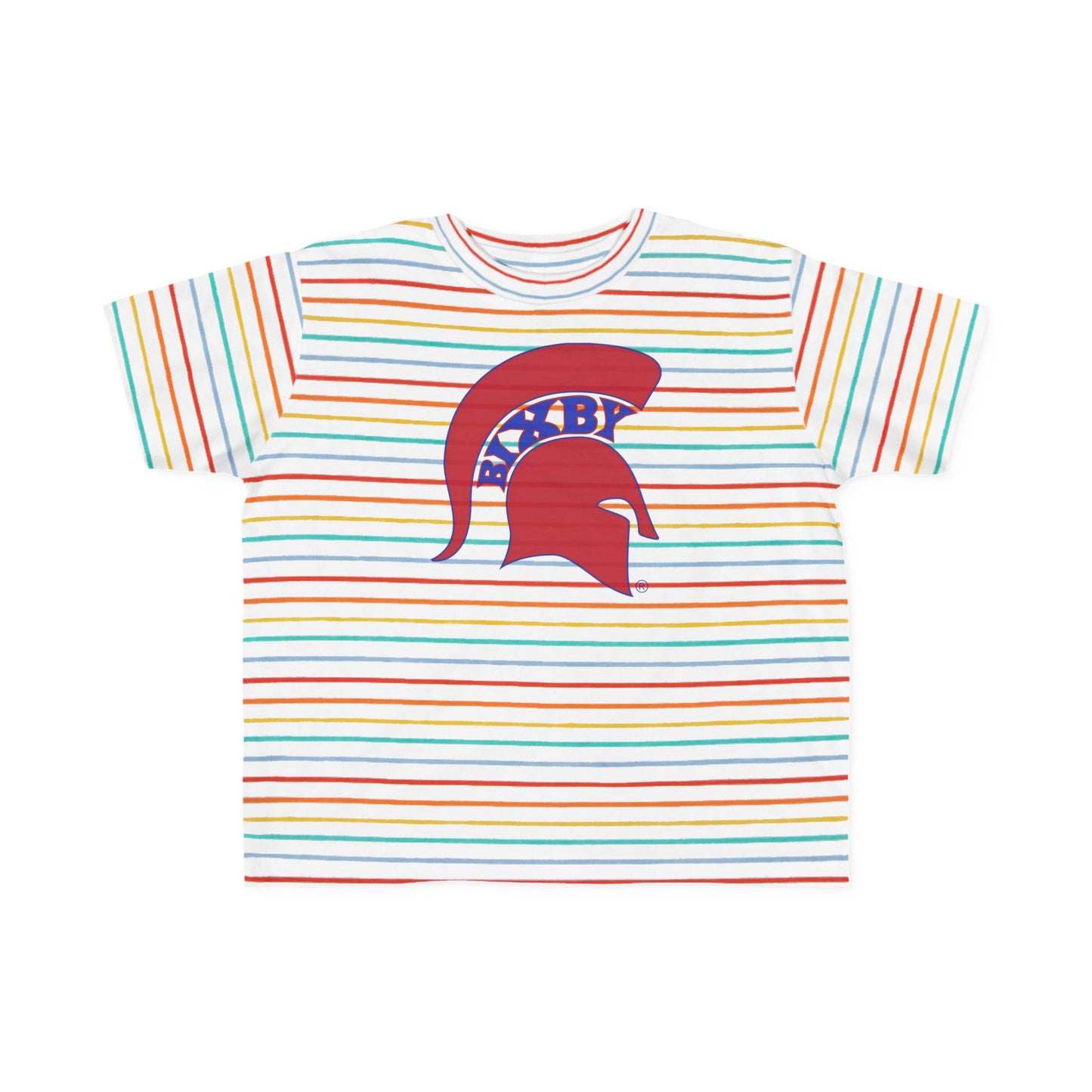 Spartan Red Logo Rabbit Skins Toddler Tee