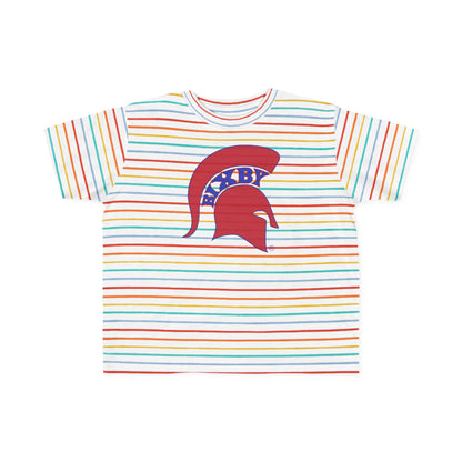 Spartan Red Logo Rabbit Skins Toddler Tee