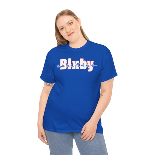 Bixby Spartans Cursive Gildan Tee
