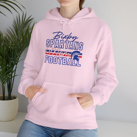 Bixby Spartans Football Mom Gildan Hoodie