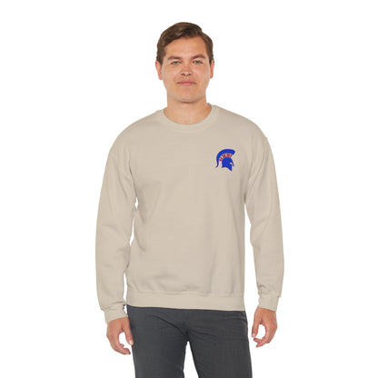 Spartan Blue Logo Gildan Sweatshirt
