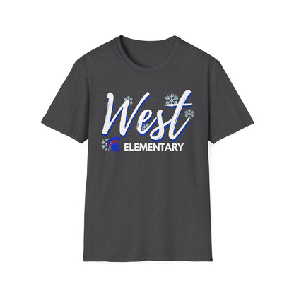 Bixby Spartan West Elementary Snow Day Softstyle Tee