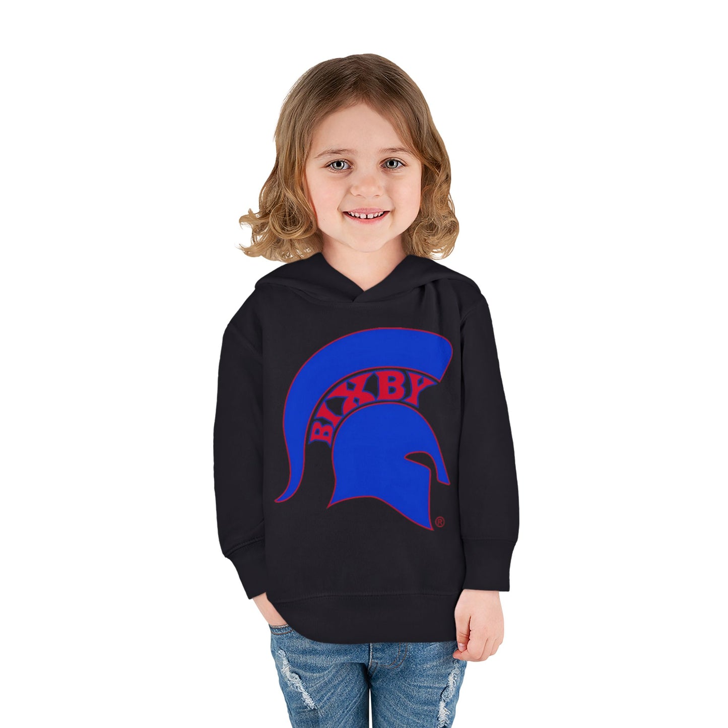 Bixby Blue Logo Toddler Rabbit Skins Sweatshirt