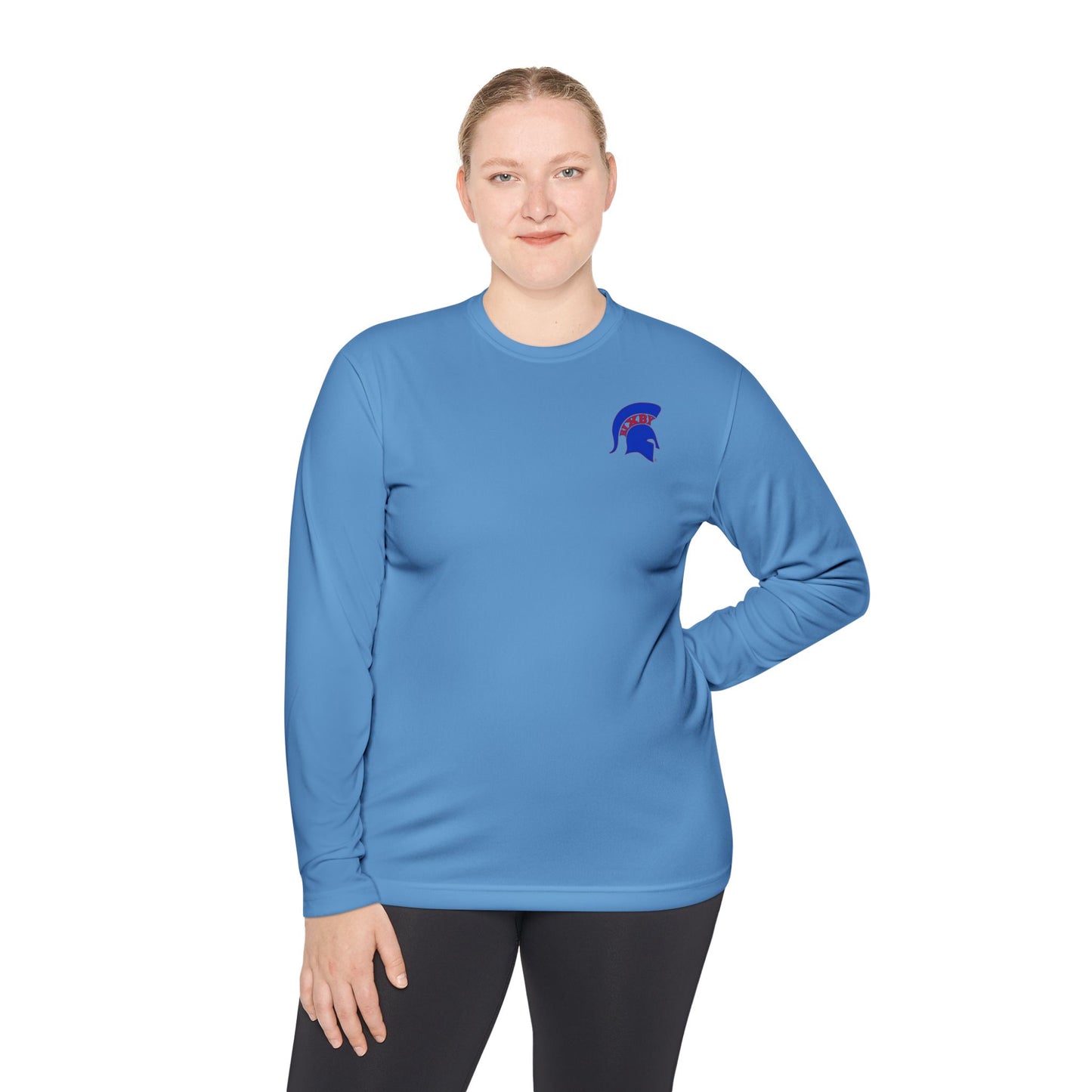 Spartan Blue Logo Long-Sleeve Sport-Tek Pullover