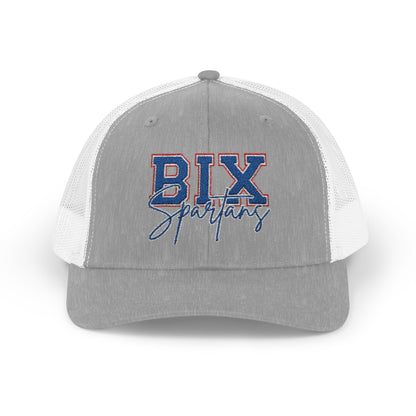 'BIX' Script Embroidered Trucker Snapback