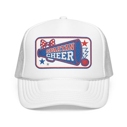 Spartan Cheer Embroidered Foam Trucker Hat