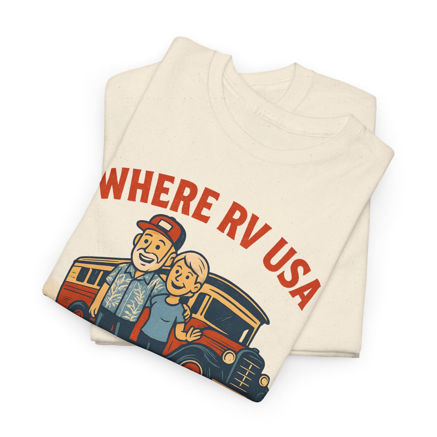 Where RV USA Rolling Through History Limited Edition Tee