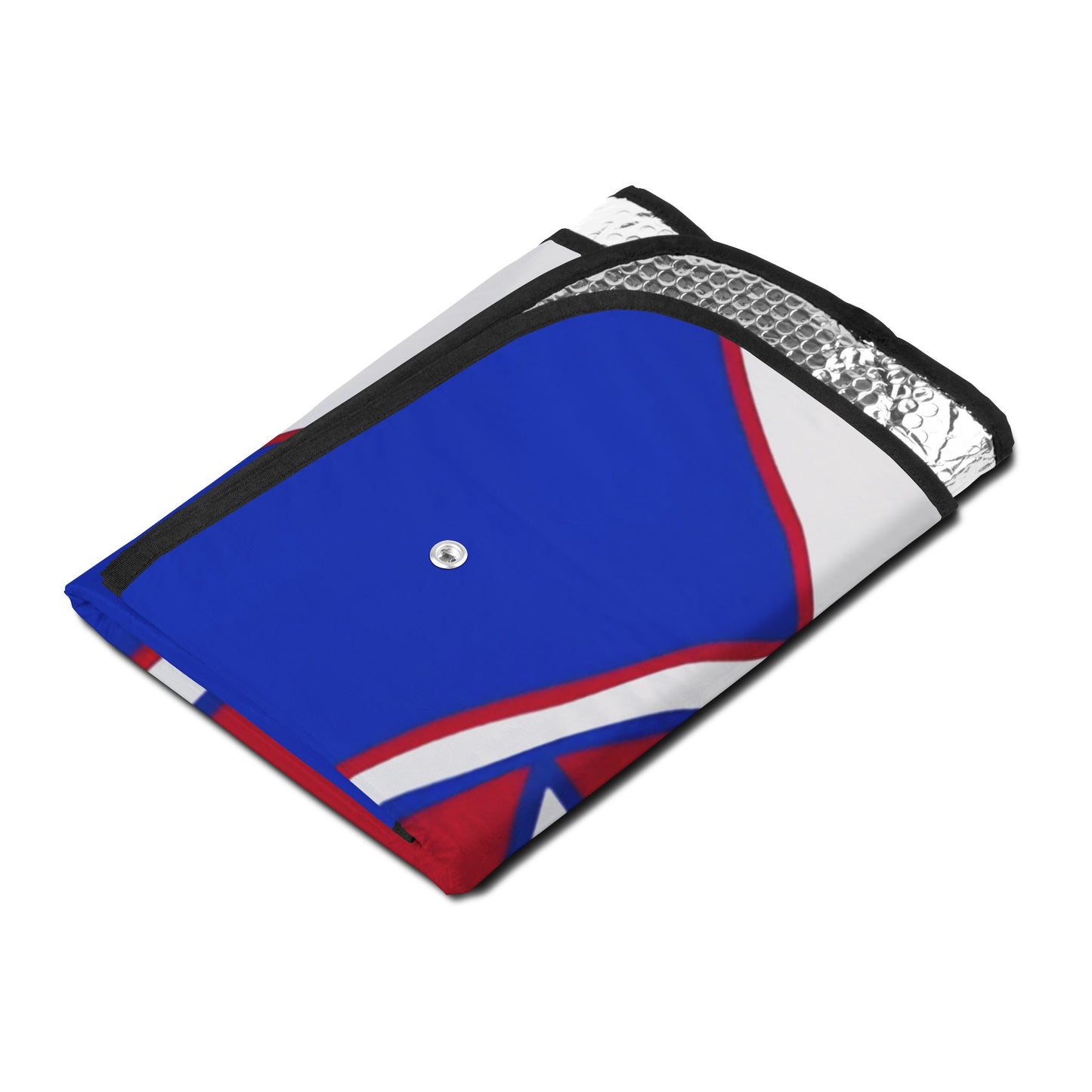 Bixby Blue Logo Car Sun Shade