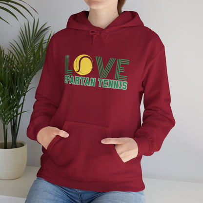 Bixby Spartan Tennis Gildan Hoodie