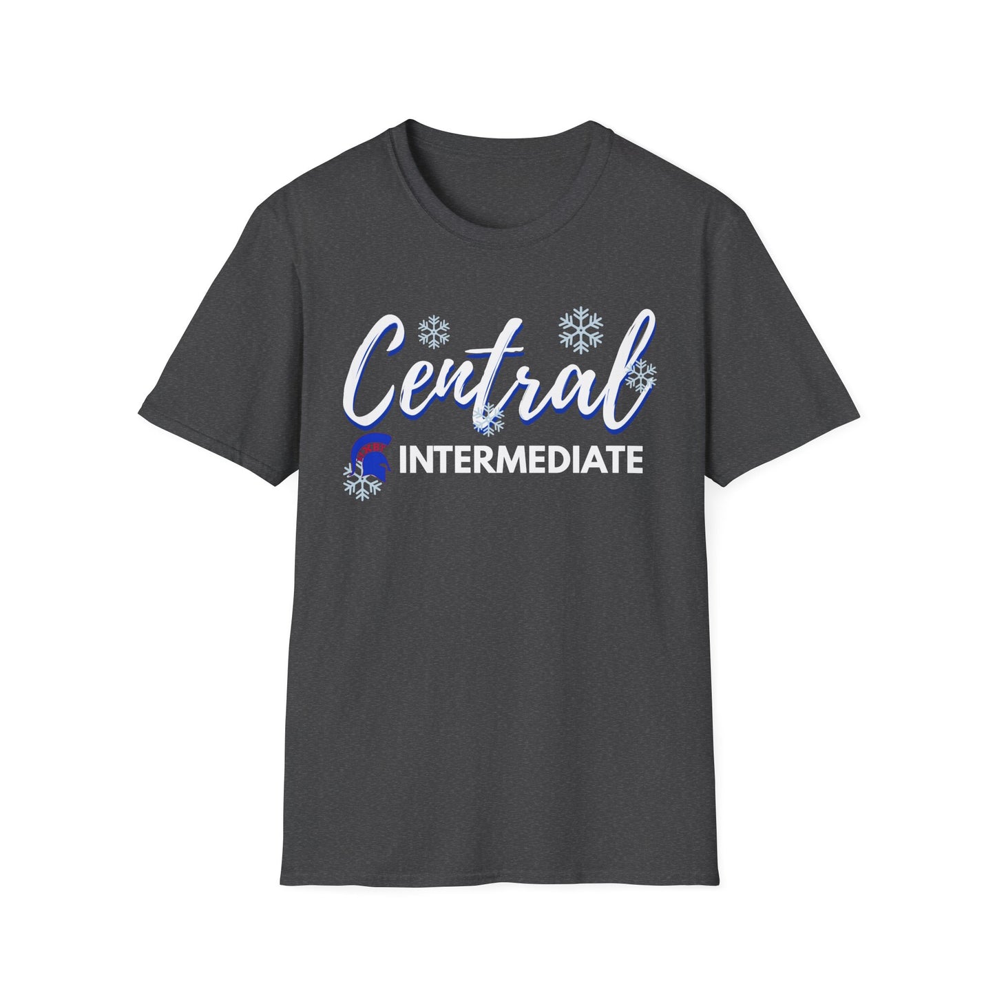 Bixby Spartan Central Intermediate Snow Day Softstyle Tee