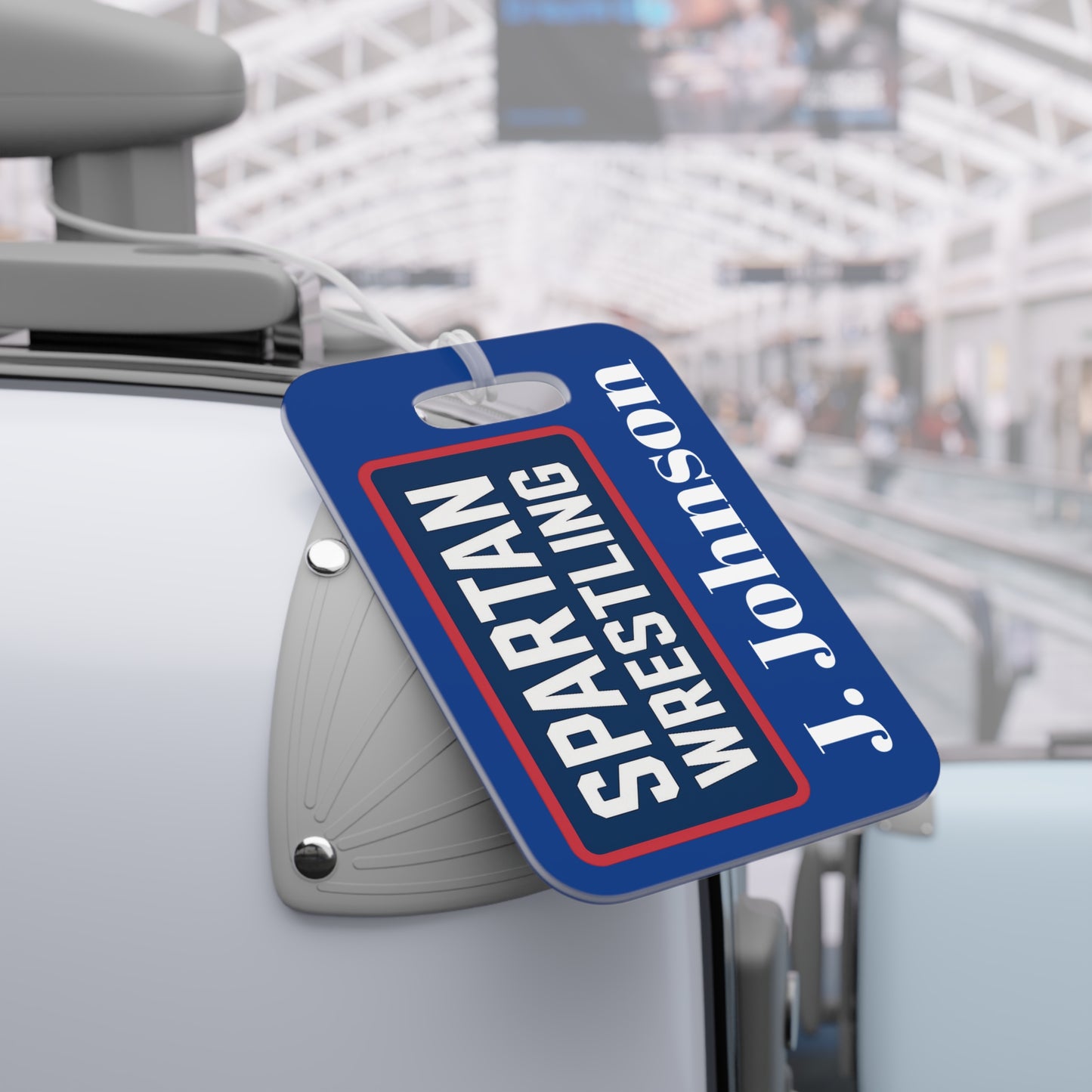Personalized Spartan Luggage Tag