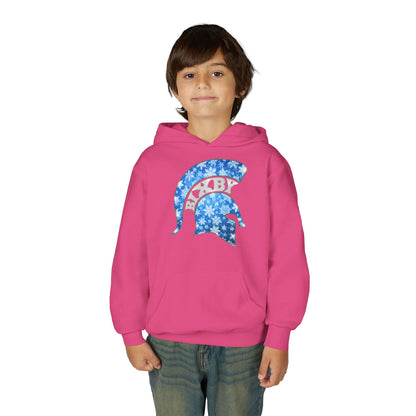 Bixby Spartan Winterfrost Youth Gildan Hoodie