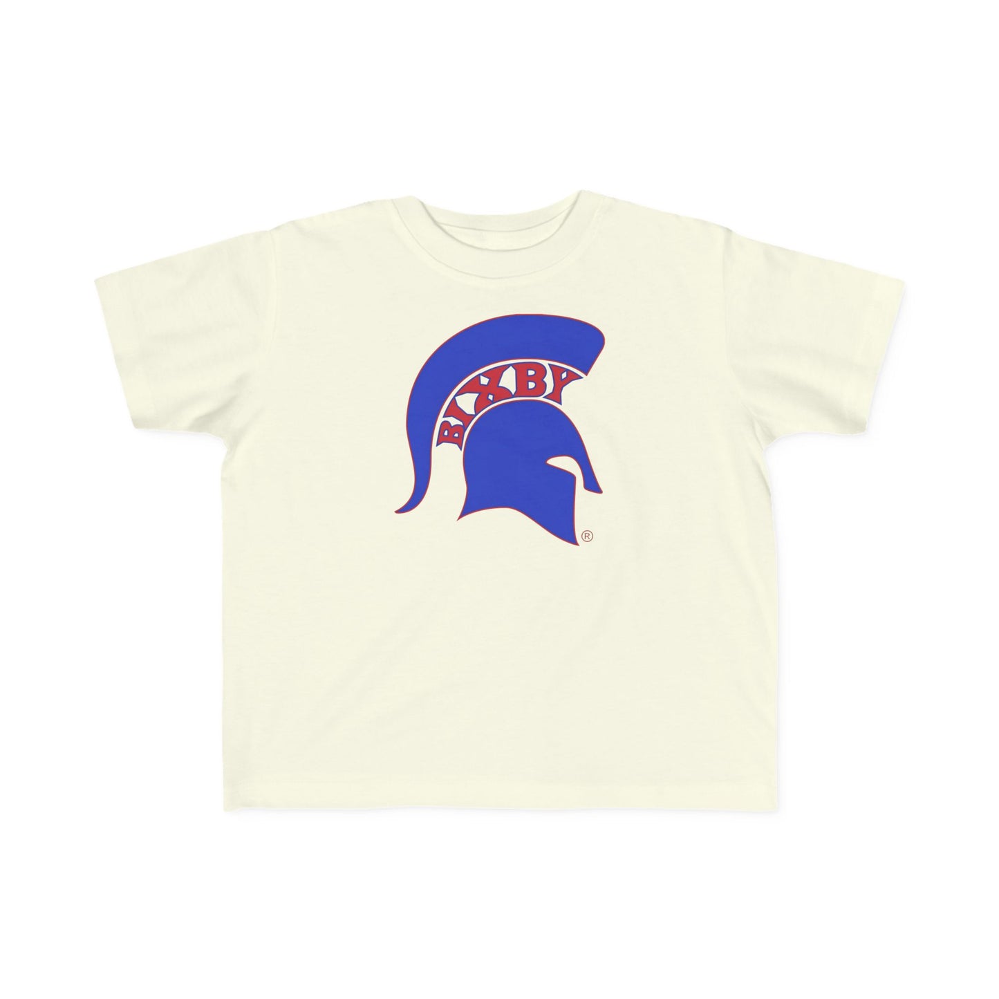 Spartan Blue Logo Rabbit Skins Toddler Tee