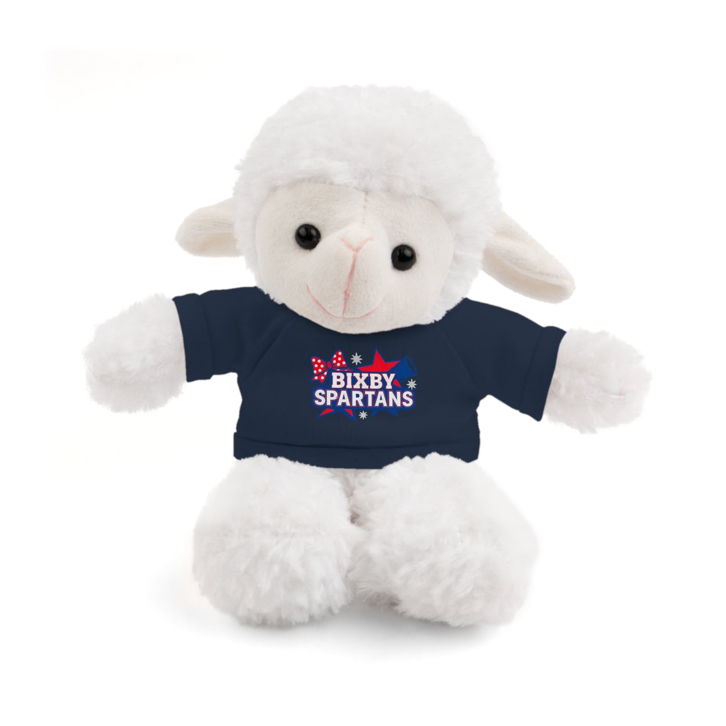 Spartan Cheer Stuffed Animal Logo