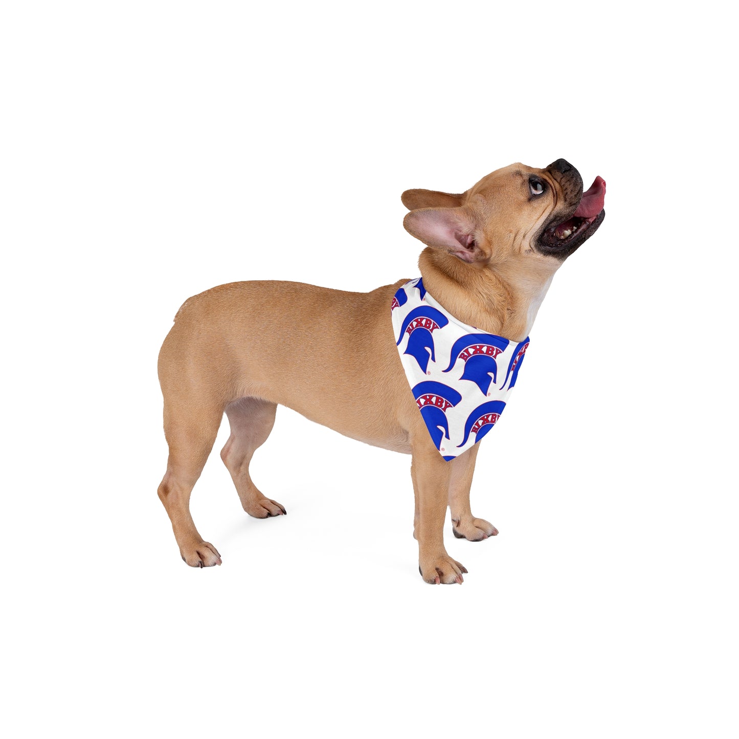 Spartan Blue Logo Pet Bandana