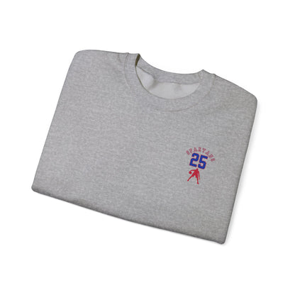 Personalized Boys Bixby Spartan Basketball Crewneck Sweatshirt