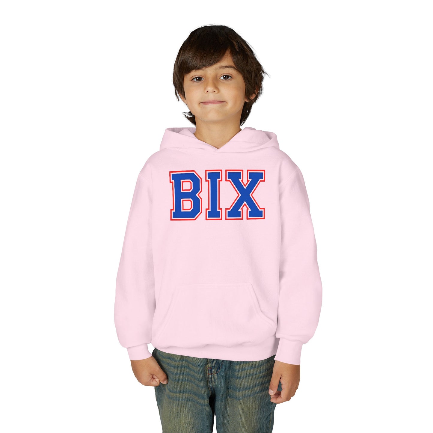 Bixby Spartan BIX Youth Gildan Hoodie