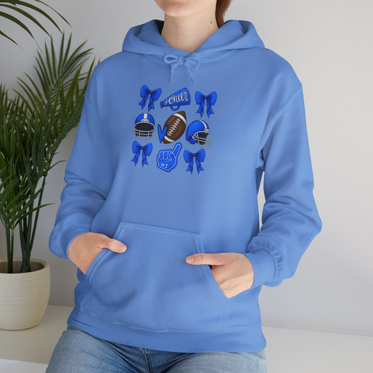 Bixby Spartan Cheer & Football Gildan Hoodie