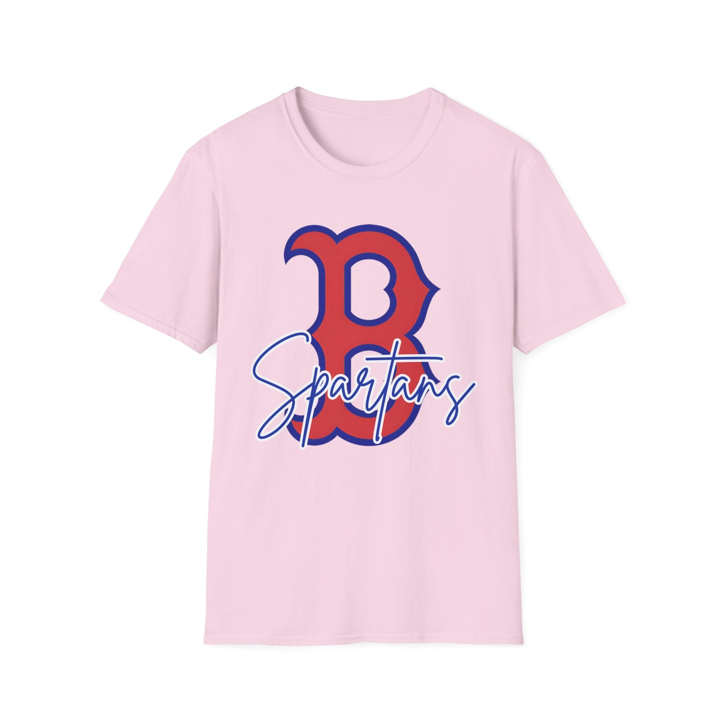 Spartans Script 'B' Softstyle Gildan Tee