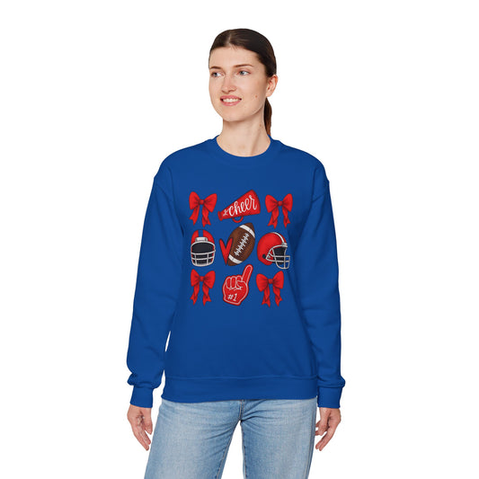 Bixby Spartan Cheer & Football Gildan Sweatshirt