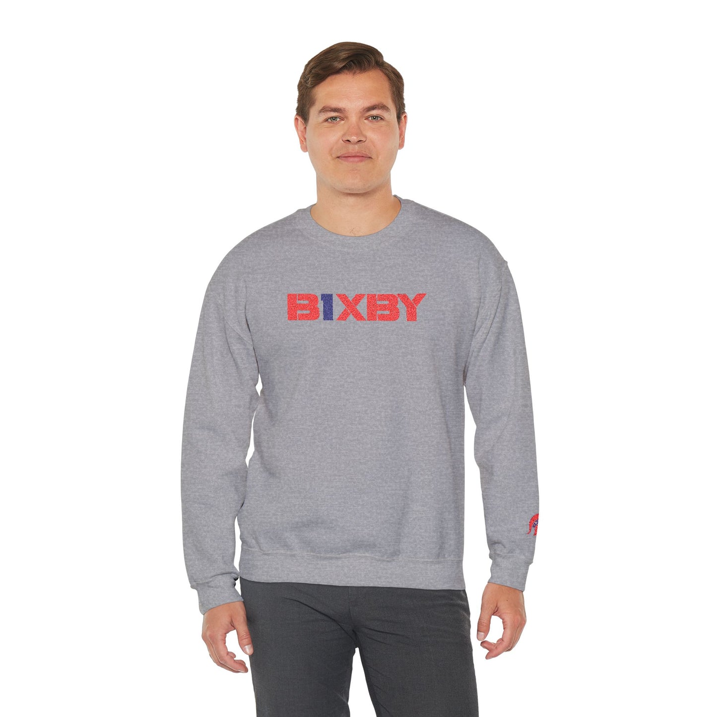 B1XBY Undeniable Embroidered with Wrist Logo Gildan Sweatshirt