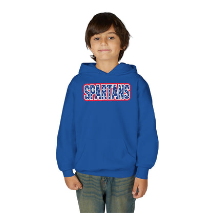 Spartans Patriotic Youth Gildan Hoodie