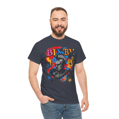 Bixby Spartan Graffiti Chaos Gildan Tee