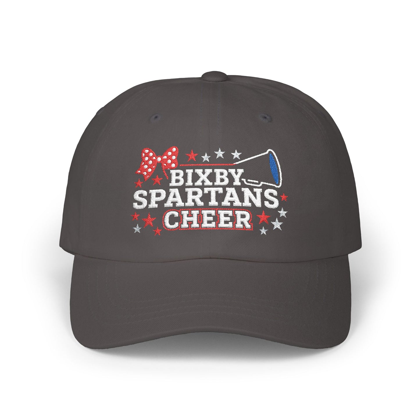 Bixby Spartans Cheer Embroidered Classic Ballcap