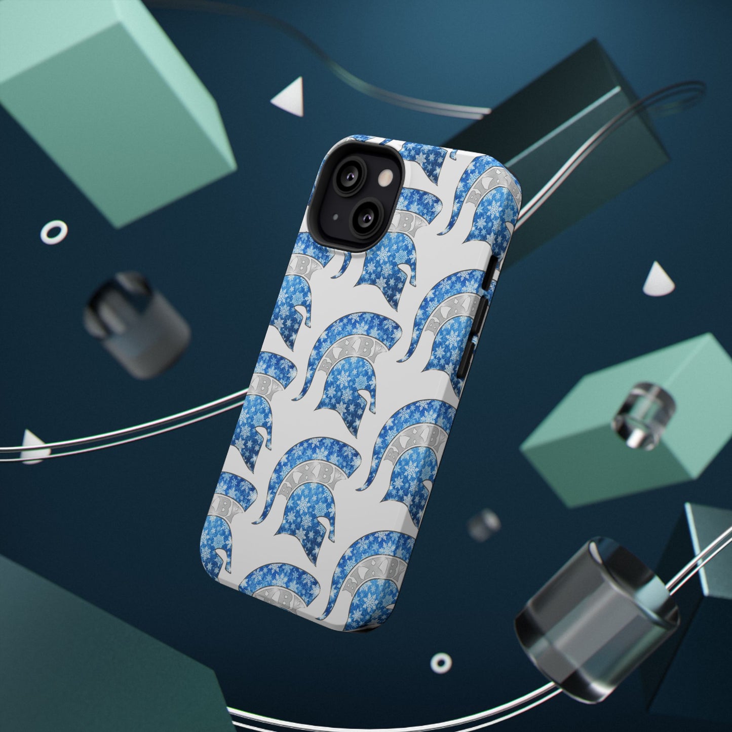 Bixby Spartan Winterfrost Logo Impact Resistant iPhone Case