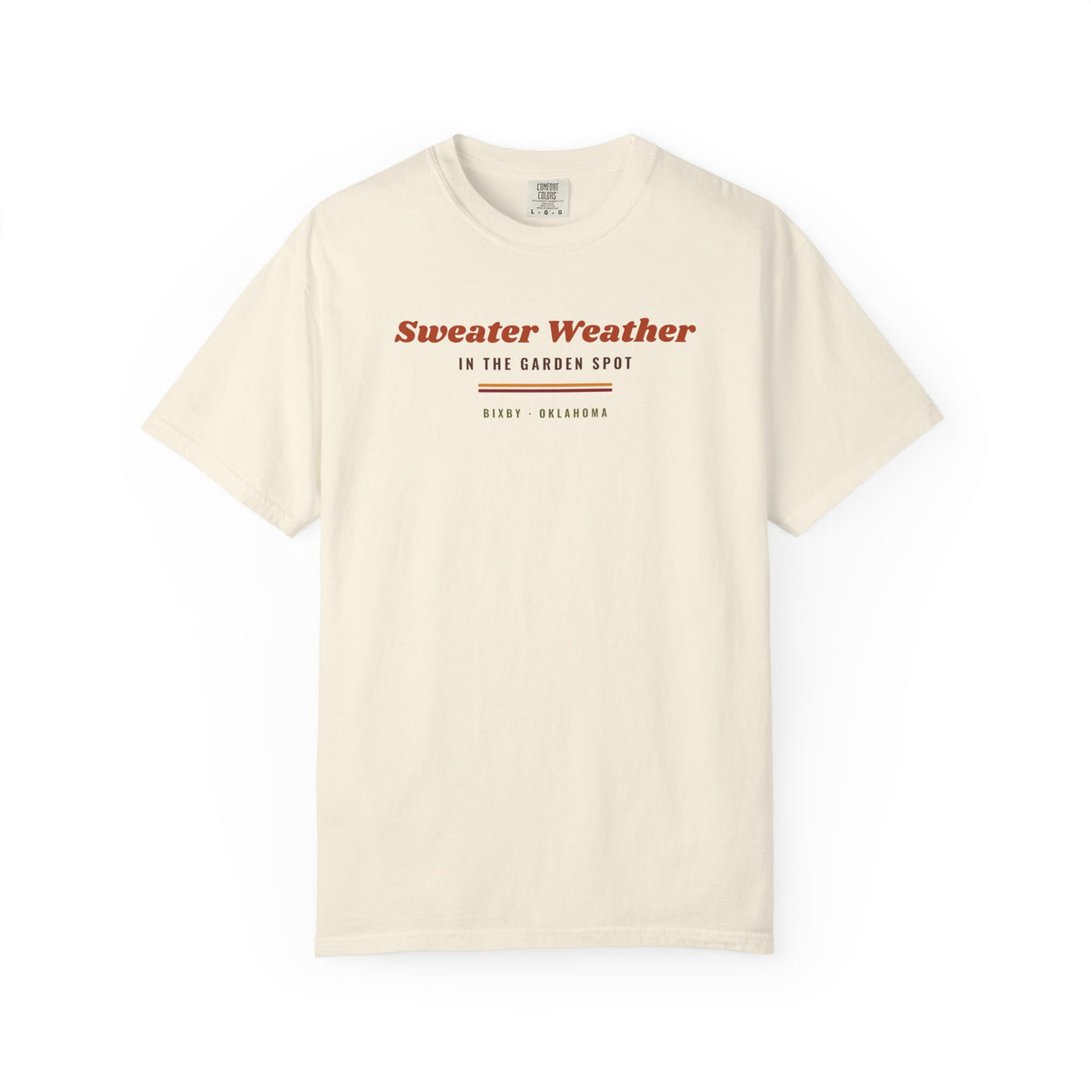 Sweater Weather in the Garden Spot Comfort Colors Tee