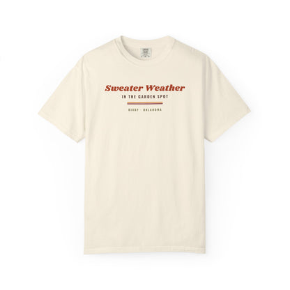 Sweater Weather in the Garden Spot Comfort Colors Tee