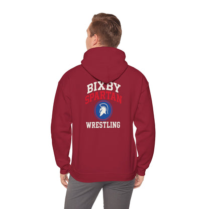 Bixby Spartan Wrestling Gildan Hoodie