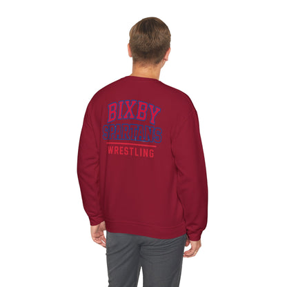 Bixby Spartan Wrestling Gildan Sweatshirt
