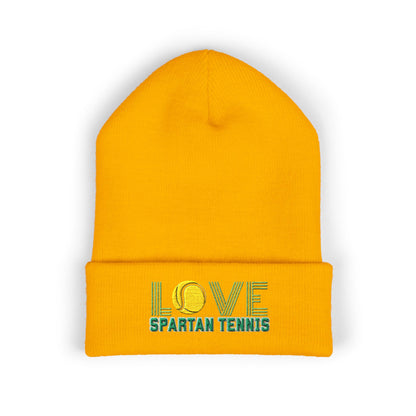 Bixby Spartan Tennis Embroidered Beanie