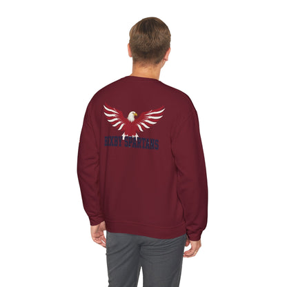 Bixby Spartan Patriotic Eagle with Spartan Logo and Sleeve Print
