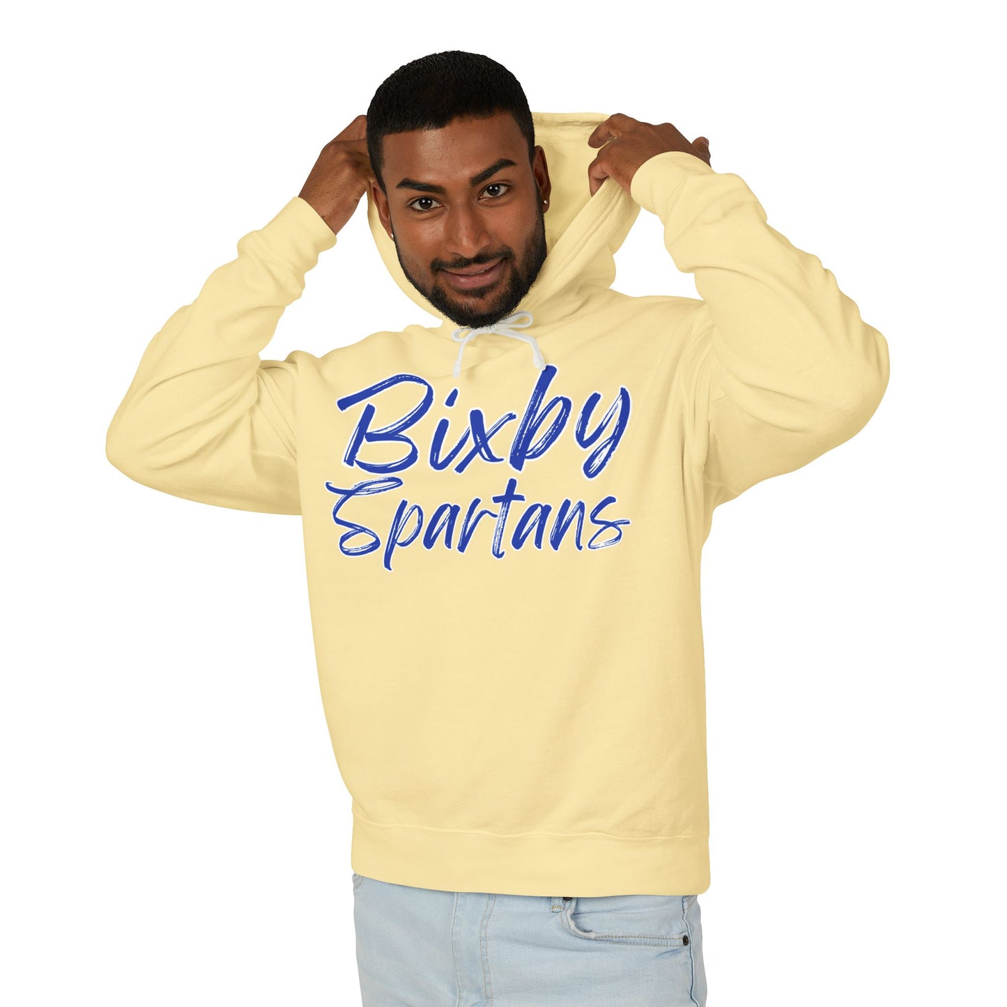 Sparts Cursive Print Premium Comfort Colors Hoodie