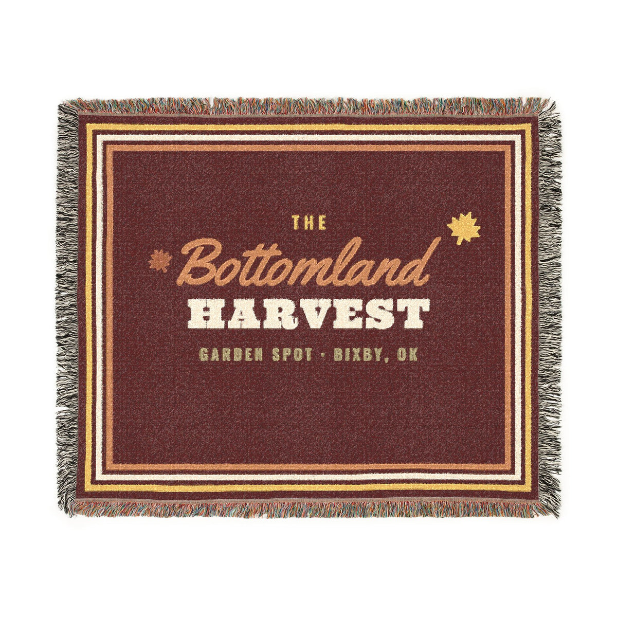 Bottomland Harvest Woven Throw Blanket