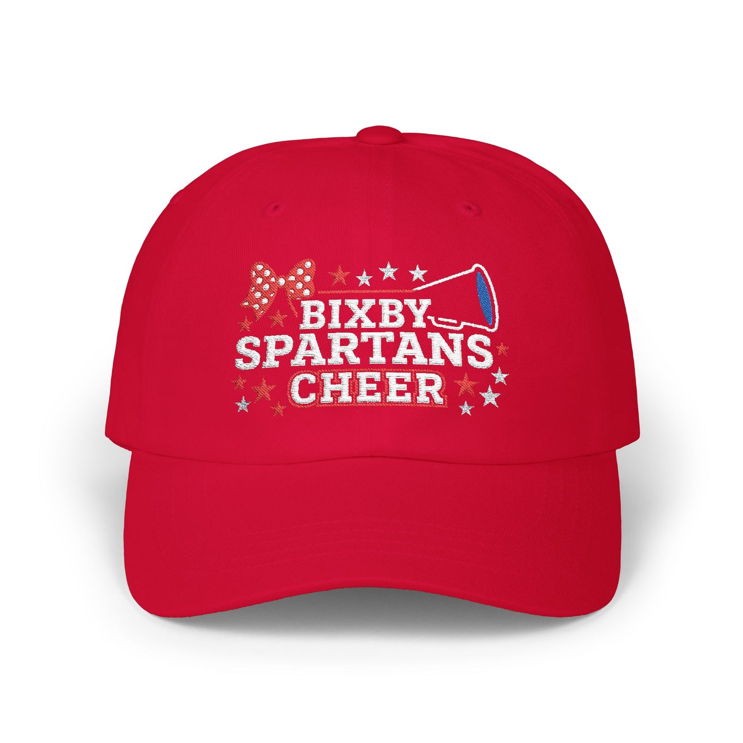 Bixby Spartans Cheer Embroidered Classic Ballcap