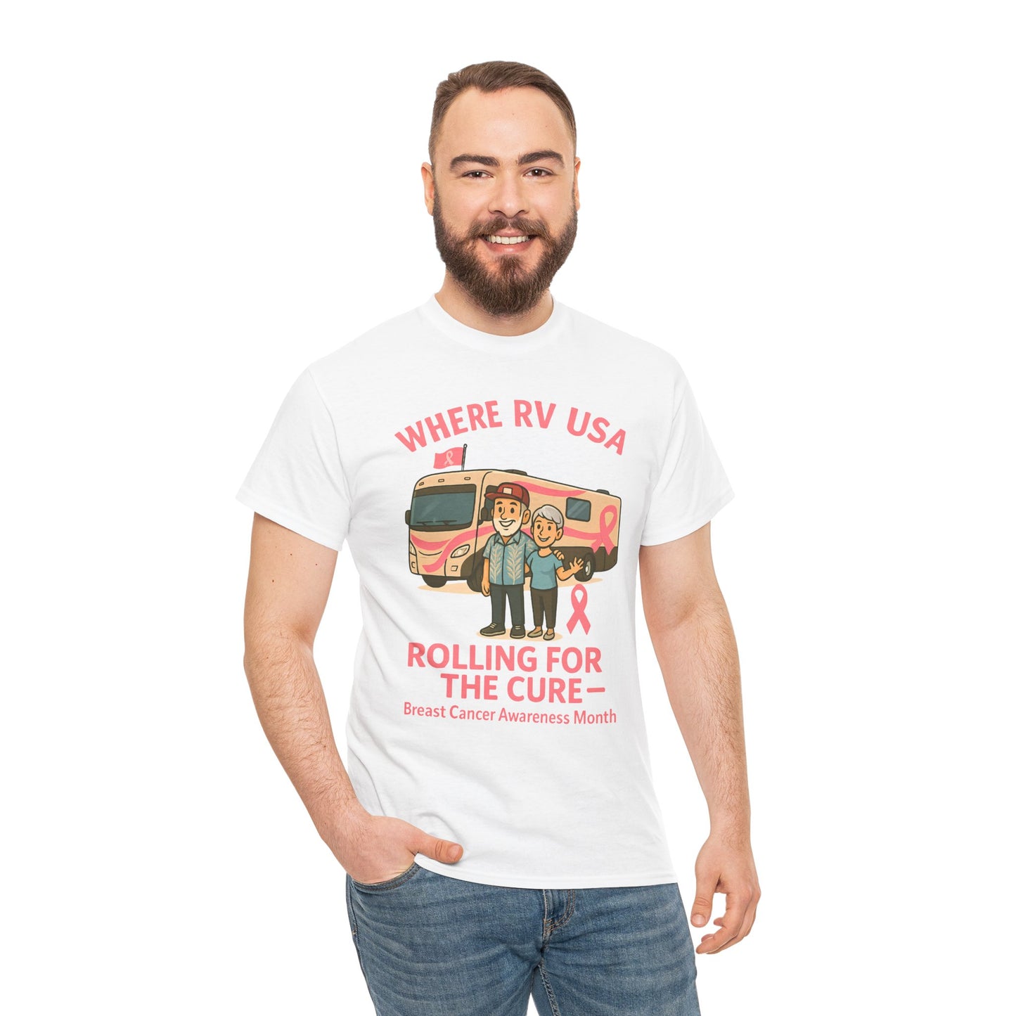 Where RV USA Breast Cancer Awareness Gildan Tee