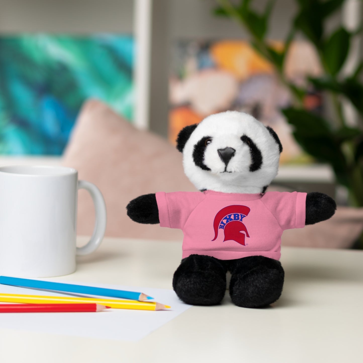 Spartan Stuffed Animal Logo