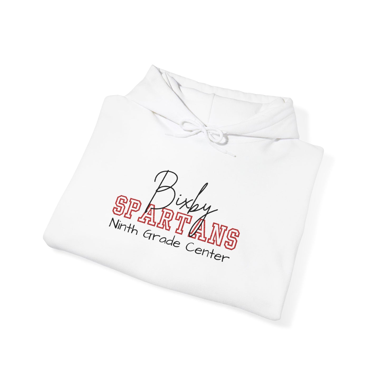 Embroidered Personalized Bixby Spartans Gildan Hoodie