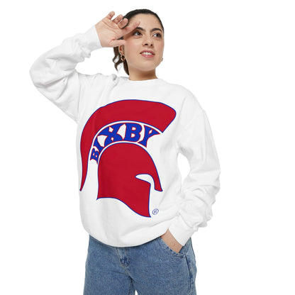 Bixby Spartan White Logo Sweatshirt