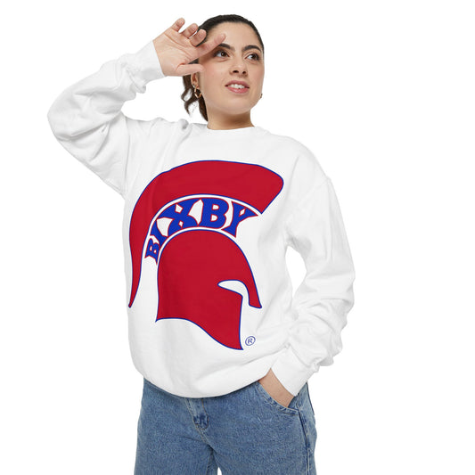 Bixby Spartan White Logo Sweatshirt