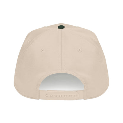 Bixby Spartans Retro Script Embroidered Mid-Profile Snapback Cap – Structured Ball Cap