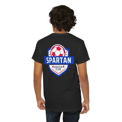 Spartan Soccer Club Distressed Crest Gildan Tee